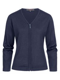Damen Strickjacke mit Reißverschluss